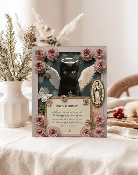 Pet Memorial Portrait