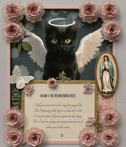 Pet Memorial Portrait